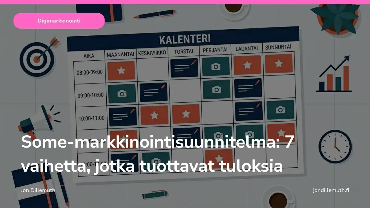 Some-markkinointisuunnitelma: 7 vaihetta, jotka tuottavat tuloksia